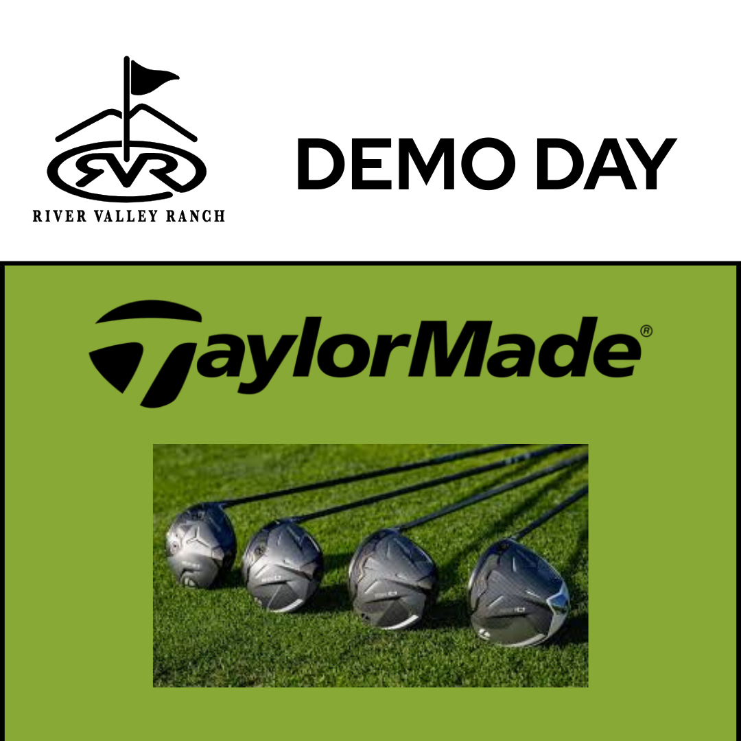 TaylorMade golf equipment demo day RVR