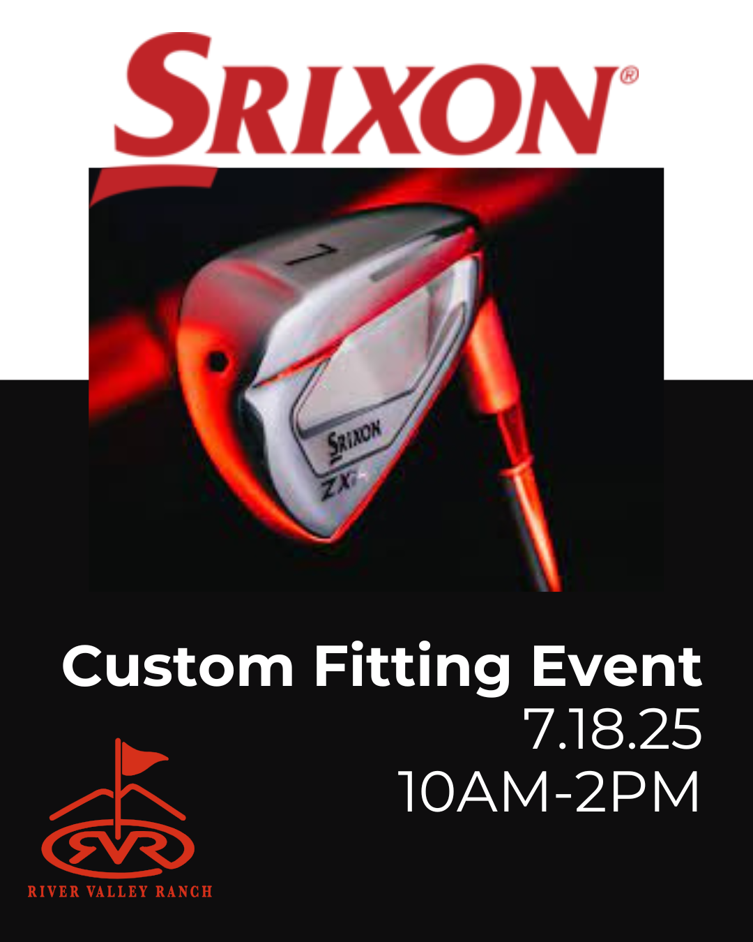 Srixon Cleveland golf fitting at RVR Carbondale