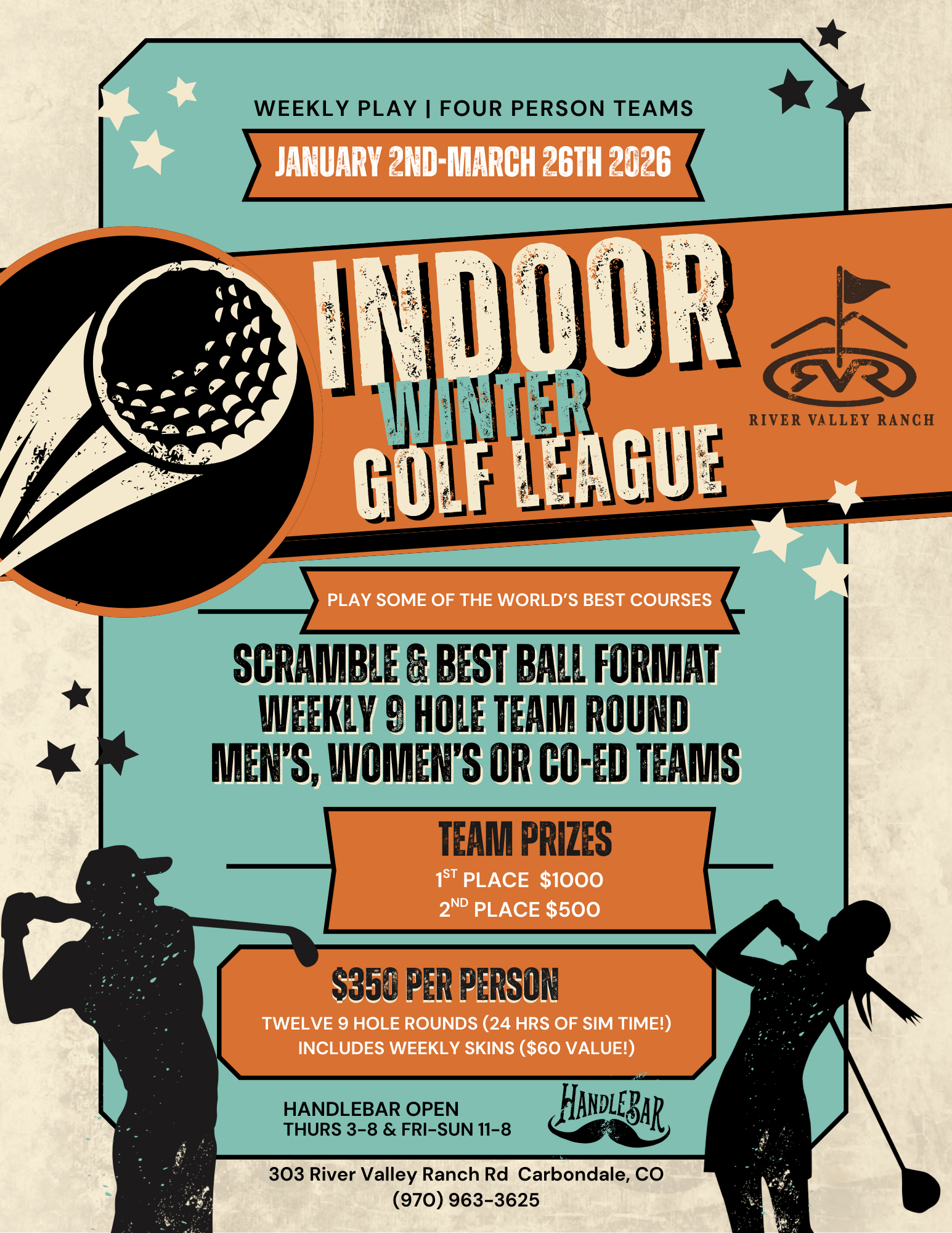 Indoor Sim League RVR golf